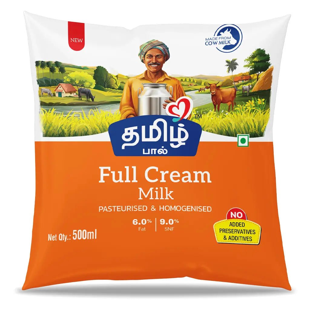 Full Cream Milk - GK DAIRY - Tamil Paal